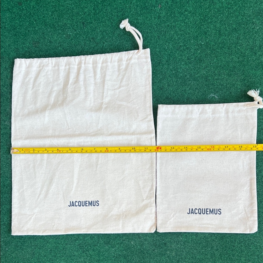 Jacquemus Kids Cotton Drawstring Bag - Natural